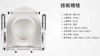 Luxi 歐式馬桶增高座